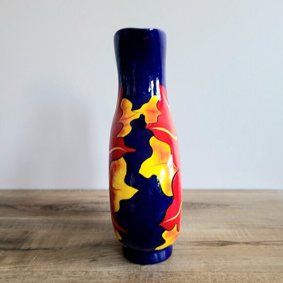 Large ceramic Sun and Moon pitcher/vase - Picture 4 of 8